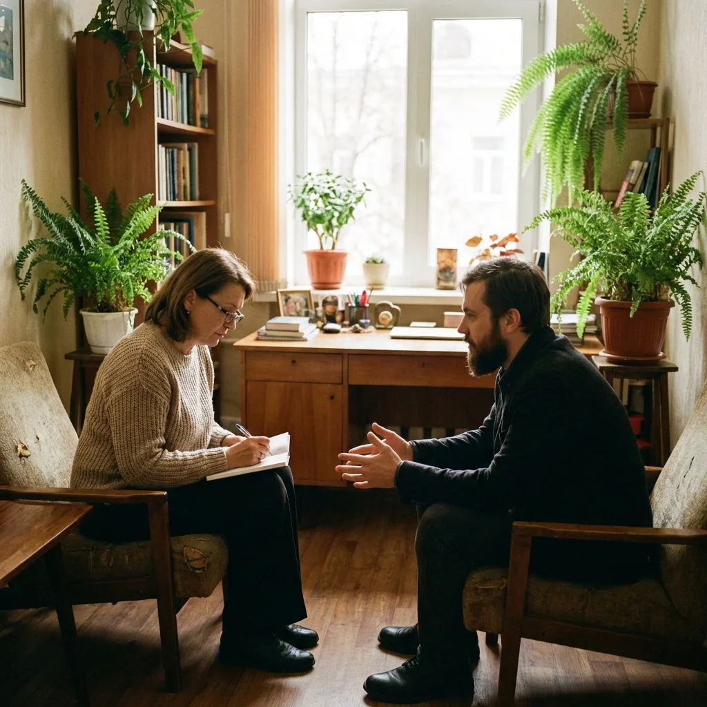 Психологическая консультация с записью для транскрибации